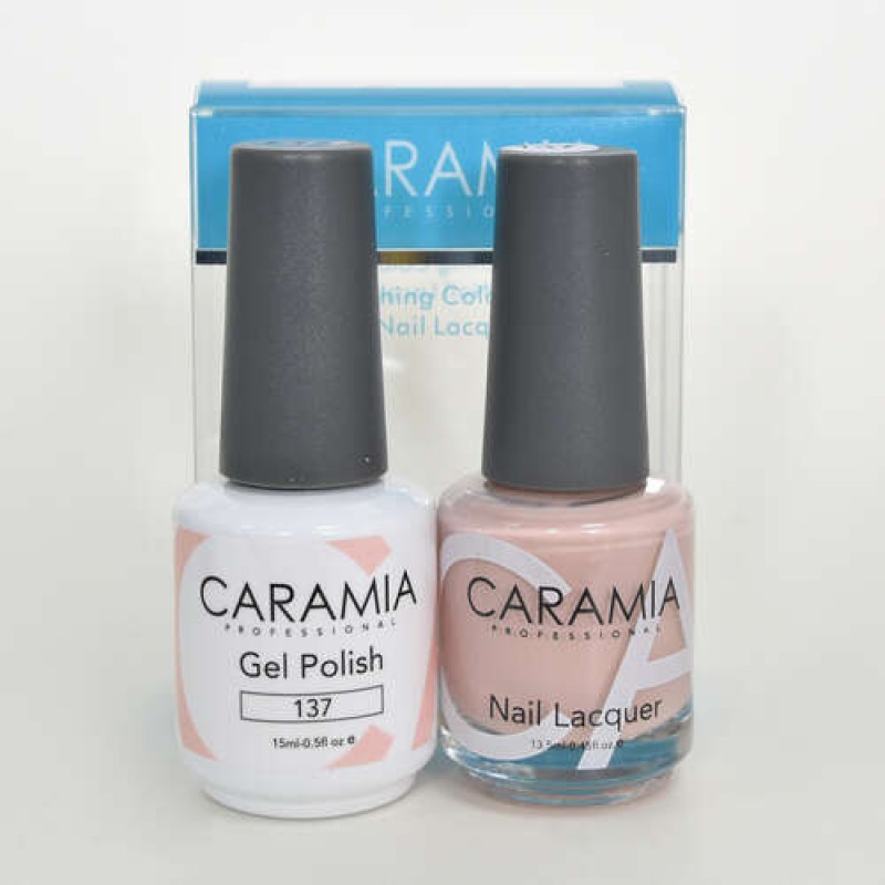 #137 Caramia Gel Polish & Nail Lacquer 0.5oz